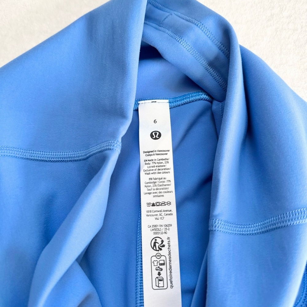 NWT Lululemon Wunder Train High-Rise Tight 28” – Poolside – Size 6 - Picture 5 of 8